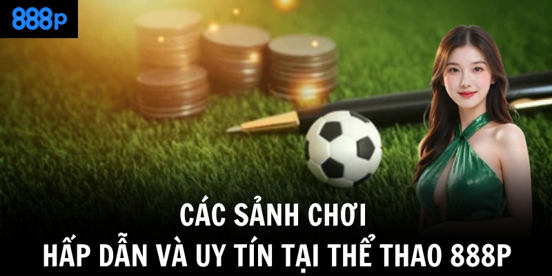 Các sảnh chơi hấp dẫn và uy tín tại thể thao 888P